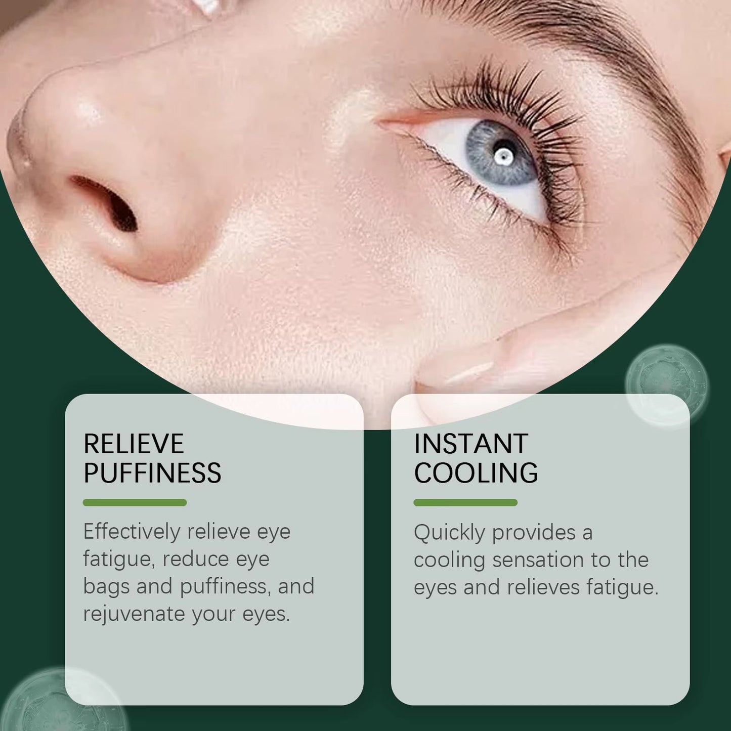 OUHOE Mint Essense™ Eye Roller Serum – Dark Circle & Puffiness Corrector