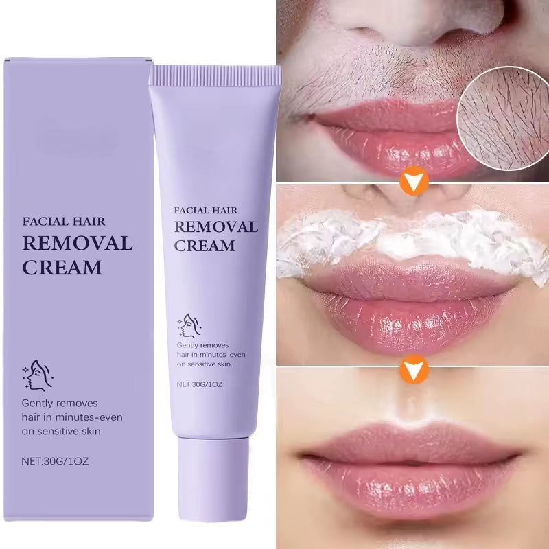 SmoothSilk Painless Hair Removal Cream – Fast, Gentle & Whitening Formula for Lip, Underarm & Sensitive Skin
