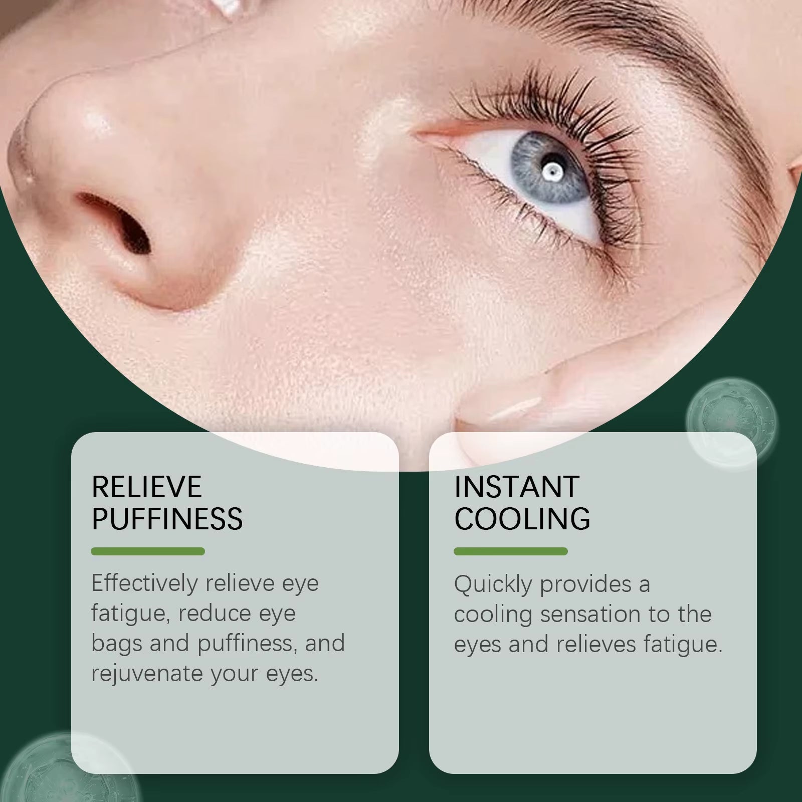 OUHOE Mint Essense™ Eye Roller Serum – Dark Circle & Puffiness Corrector